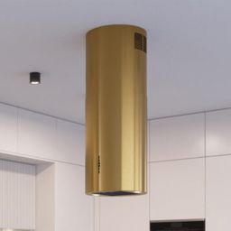 Maan Elba okap kuchenny 39 cm wyspowy złoty OELB39J4KS.S3CZ.IN.SA2.ZL3_EO