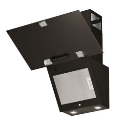 Maan Vertical okap kuchenny 59,5 cm kominowy czarny OVERG60D4UW.S3.MC.KSB