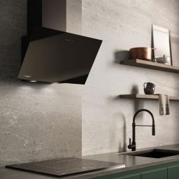 Maan Vertical okap kuchenny 59,5 cm kominowy czarny OVERG60D4UW.S3.MC.KSB