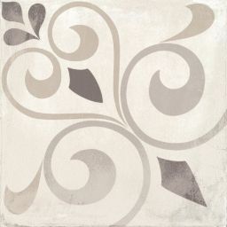 Monopole Avenue Grey Decor Leaves dekor ścienno-podłogowy 18,7x18,7 cm