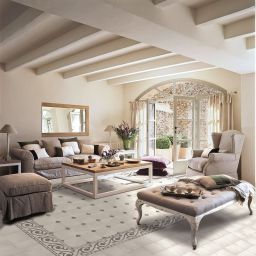 Monopole Avenue Decor Black Paper Poetry dekor ścienno-podłogowy 18,7x18,7 cm