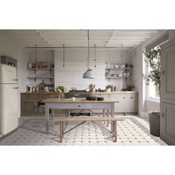 Monopole Avenue Decor Black Paper Poetry dekor ścienno-podłogowy 18,7x18,7 cm