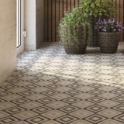 Monopole Avenue Grey Decor Square dekor ścienno-podłogowy 18,7x18,7 cm