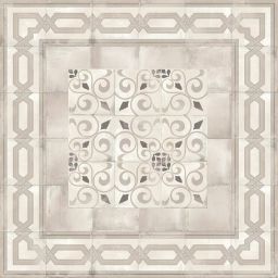 Monopole Avenue Grey Decor Leaves dekor ścienno-podłogowy 18,7x18,7 cm