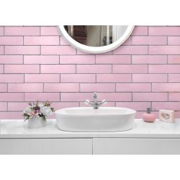 Monopole Boreal Pink Mat płytka ścienno-podłogowa 28x7,5 cm