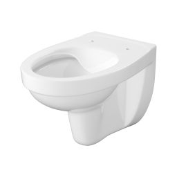 Mito Cersania miska WC z deską wolnoopadającą wisząca bez kołnierza biały połysk S701-554