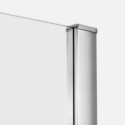 New Trendy Prime kabina prysznicowa 100x80 cm prostokątna chrom połysk/szkło przezroczyste D-0298A/D-0123B