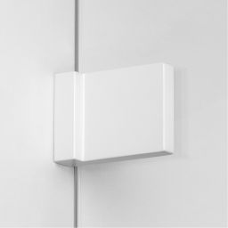 New Trendy Avexa White ścianka prysznicowa walk-in 70 cm biały mat/szkło przezroczyste EXK-2992