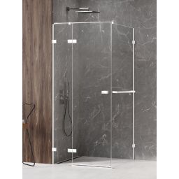 New Trendy Avexa White kabina prysznicowa 120x110 cm prostokątna lewa biały mat/szkło przezroczyste EXK-2789