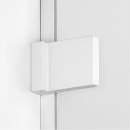 New Trendy Avexa White ścianka prysznicowa walk-in 70 cm biały mat/szkło przezroczyste EXK-2908