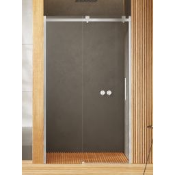 New Trendy Softi drzwi prysznicowe 120 cm rozsuwane chrom połysk/szkło przezroczyste EXK-3897