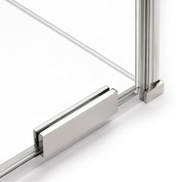 New Trendy Smart kabina prysznicowa 90x90 cm kwadratowa chrom połysk/szkło przezroczyste EXK-4060