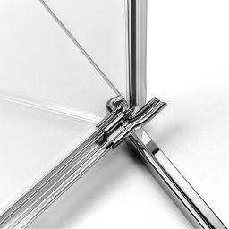 New Trendy Eventa kabina prysznicowa 100x90 cm prostokątna prawa chrom połysk/szkło przezroczyste EXK-4512