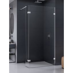 New Trendy Eventa ścianka prysznicowa walk-in 140 cm chrom połysk/szkło przezroczyste EXK-4636