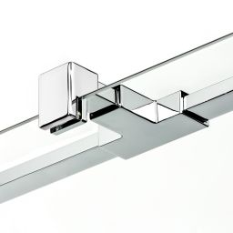 New Trendy Reflexa drzwi prysznicowe 90 cm wnękowe lewe chrom/szkło przezroczyste EXK-5059