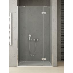 New Trendy Reflexa drzwi prysznicowe 130 cm uchylne lewe chrom połysk/szkło przezroczyste EXK-5078