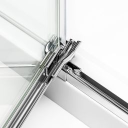 New Trendy Reflexa kabina prysznicowa 90x100 cm prostokątna prawa chrom połysk/szkło przezroczyste EXK-5206