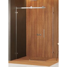 New Trendy Softi X kabina prysznicowa 100x120 cm prostokątna lewa chrom połysk/szkło przezroczyste EXK-5279