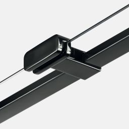 New Trendy Eventa Black Chrome kabina prysznicowa walk-in 120x90 cm czarny chrom połysk/szkło przezroczyste EXK-6342