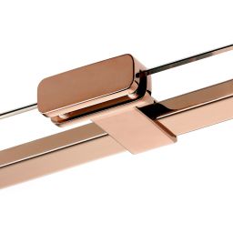 New Trendy Eventa Copper Shine kabina prysznicowa 90x120 cm prostokątna lewa miedź połysk/szkło przezroczyste EXK-6381