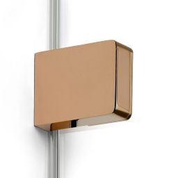 New Trendy Eventa Copper Shine ścianka prysznicowa walk-in 43 cm miedź połysk/szkło przezroczyste EXK-6561