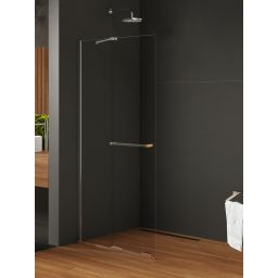 New Trendy Smart ścianka prysznicowa walk-in 80 cm chrom połysk/szkło przezroczyste EXK-6621-WU