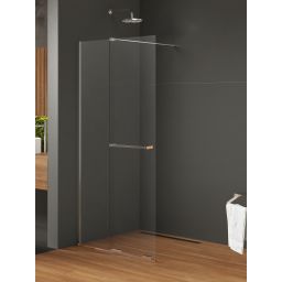 New Trendy Smart ścianka prysznicowa walk-in 110 cm chrom połysk/szkło przezroczyste EXK-6624
