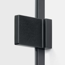 New Trendy Avexa Black XR kabina prysznicowa 90x110 cm prostokątna lewa czarny mat/szkło przezroczyste EXK-6859