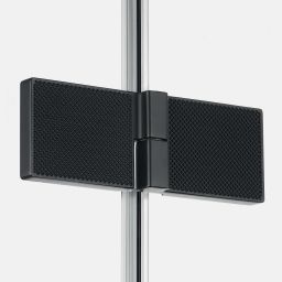 New Trendy Avexa Black XR kabina prysznicowa 110x90 cm prostokątna lewa czarny mat/szkło przezroczyste EXK-6869