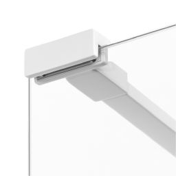 New Trendy New Modus White ścianka prysznicowa walk-in 90 cm biały mat/szkło przezroczyste EXK-6984