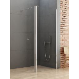 New Trendy New Soleo ścianka prysznicowa walk-in 90 cm chrom połysk/szkło przezroczyste K-0344