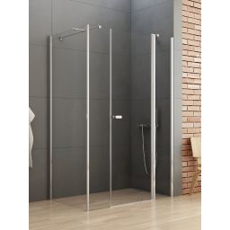 New Trendy New Soleo kabina prysznicowa 120x80 cm prostokątna chrom połysk/szkło przezroczyste K-0373