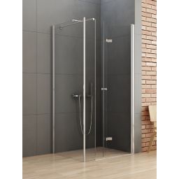 New Trendy New Soleo kabina prysznicowa 100x80 cm prostokątna prawa chrom połysk/szkło przezroczyste K-0377