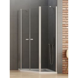 New Trendy New Soleo kabina prysznicowa 100x80 cm chrom połysk/szkło przezroczyste K-0611