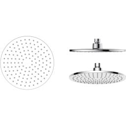 Oltens Atran zestaw prysznicowy ścienny termostatyczny z deszczownicą chrom 36500100