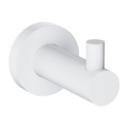 Omnires Modern Project wieszak na ręcznik biały mat MP60110WM