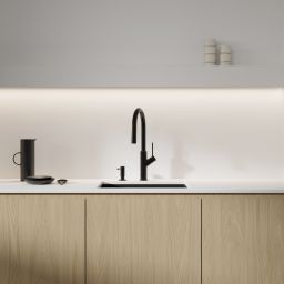 Omnires Modern Project dozownik do mydła 500 ml czarny MP60723BL