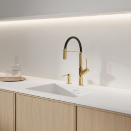 Omnires Modern Project dozownik do mydła 500 ml złoty połysk MP60723GL