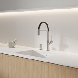 Omnires Modern Project dozownik do mydła 500 ml nikiel MP60723NI