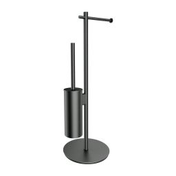 Omnires Modern Project stojak na papier toaletowy ze szczotką WC grafit MP60810GR