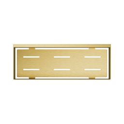 Omnires Uni koszyk łazienkowy złoty szczotkowany UN10335GLB