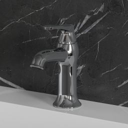 Omnires Art Deco bateria umywalkowa stojąca chrom AD5110CR
