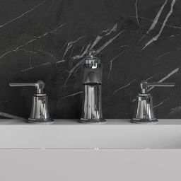 Omnires Armance bateria umywalkowa stojąca 3-otworowa chrom AM5214CR