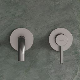Omnires Y bateria umywalkowa podtynkowa nikiel Y1215HNI
