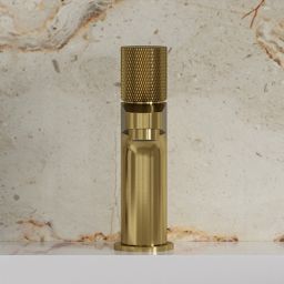 Omnires Contour bateria umywalkowa stojąca złoty szczotkowany CT8010GLB