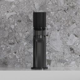 Omnires Contour bateria umywalkowa stojąca antracyt CT8010AT