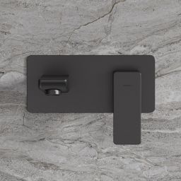 Omnires Parma bateria umywalkowa podtynkowa grafit PM7415GR