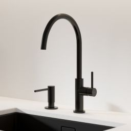 Omnires Y bateria kuchenna stojąca czarna Y1251BL