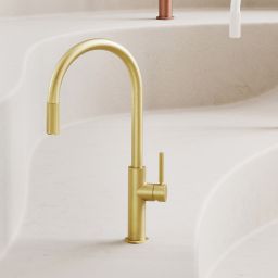 Omnires Switch bateria kuchenna stojąca z podłączeniem do filtra wody miedź szczotkowana SW9057CPB