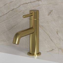 Omnires Y bateria umywalkowa stojąca mosiądz szczotkowany Y1210NBSB